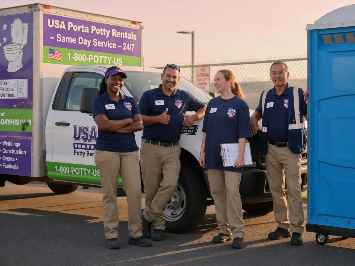 Porta Potty Rental company in Gladys, VA